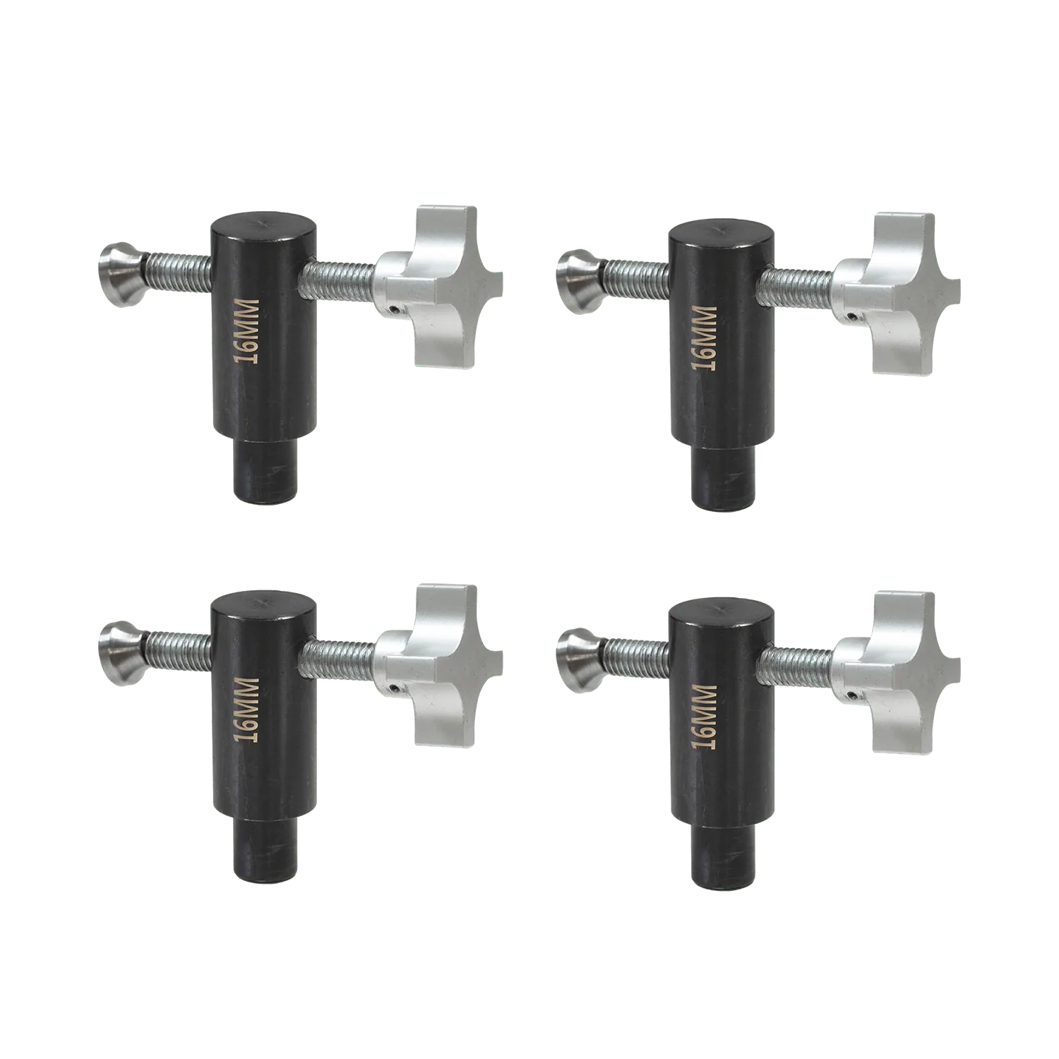 4pc Side Clamp Pack, Fit 16 mm Holes Strong Hand Tools
