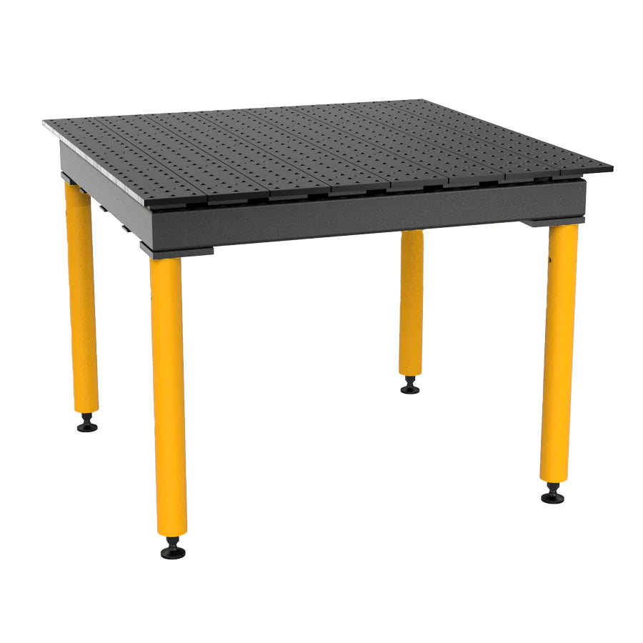 BuildPro™ MAX 4' x 4' Welding Table With Heavy Duty Leg