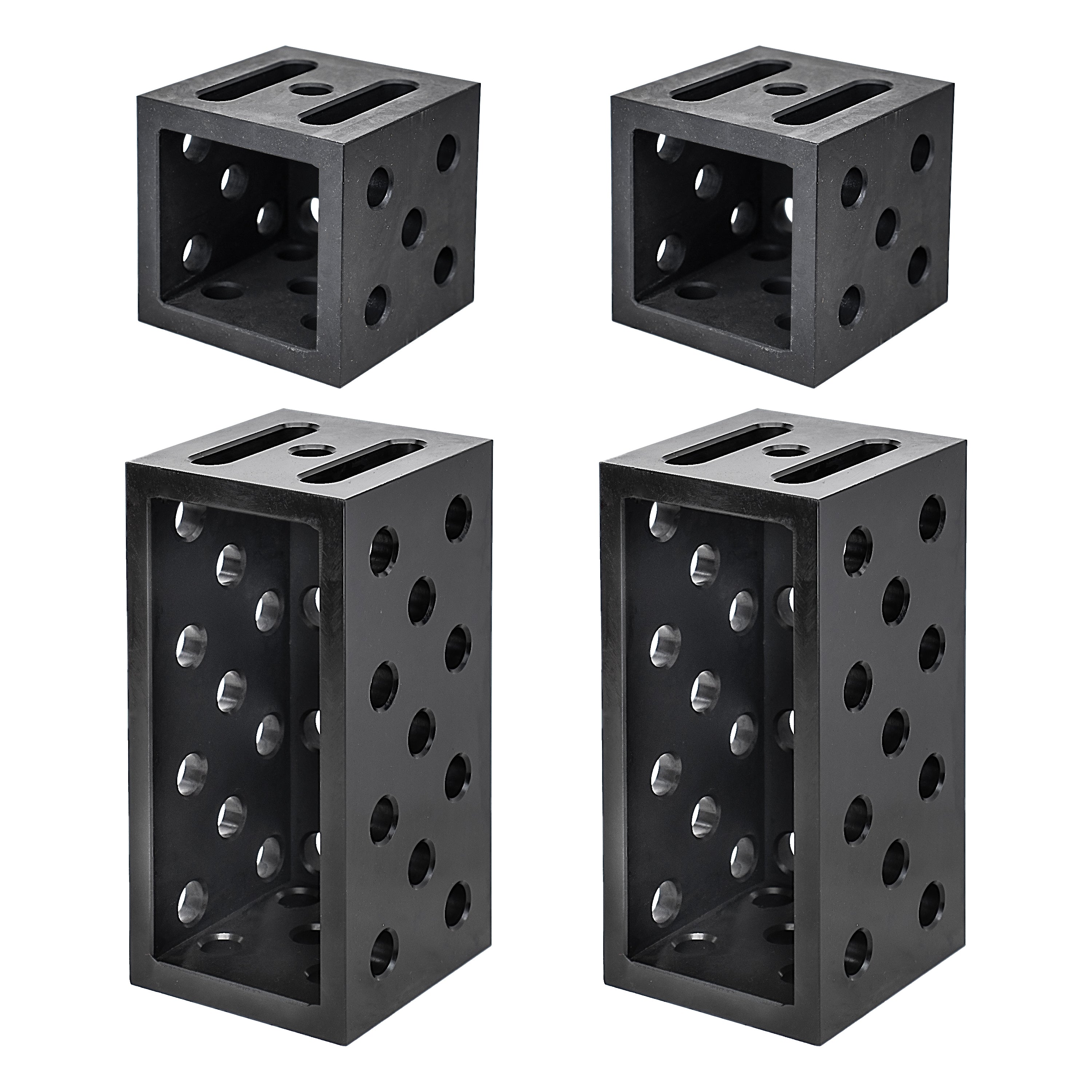 Solid Steel Riser Block 4-pc Heavy Duty Riser Block Pack, Fit 5/8 Holes – Strong Hand Tools