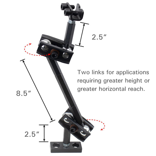 The Third Hand Modular Clamps, Two-hole clamp base model, HAS40