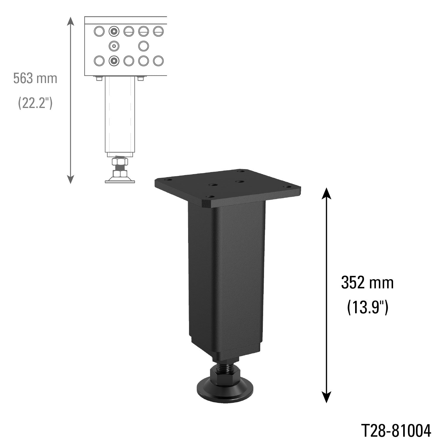 Table Legs, Alpha 28