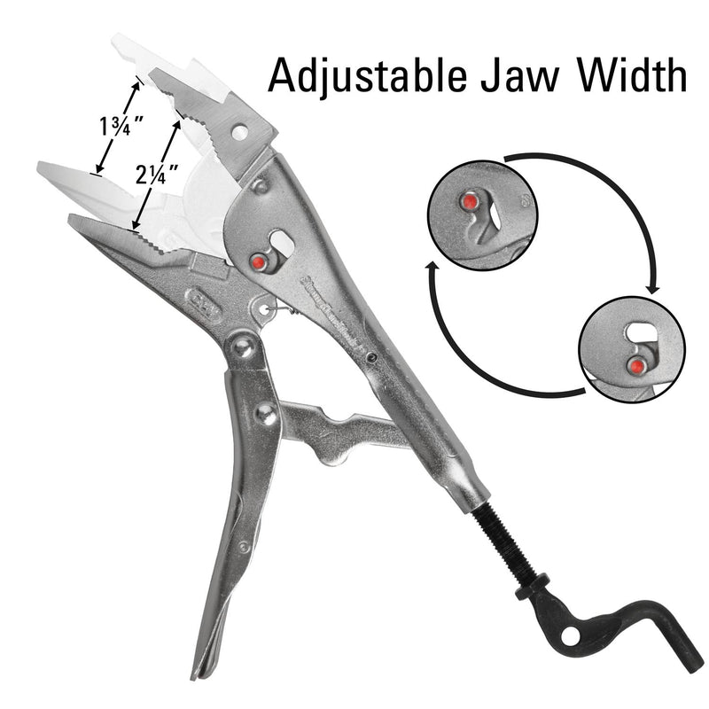 Cargue la imagen en el visor de la galería, Extractor Adjustable Locking Pliers, 7.5&quot;
