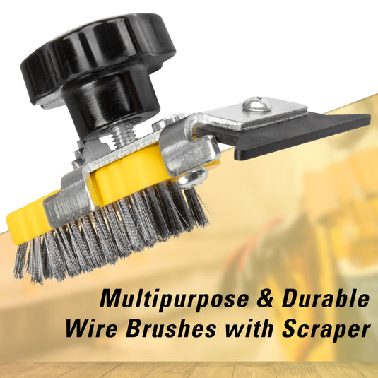 WireBrush Scraper (w/ Handle)