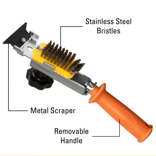 WireBrush Scraper (w/ Handle)