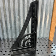 G Stop and Clamping Square with Left Rotation Angle, 500 mm, Nitrided [Open Box]