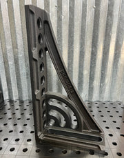 G Stop and Clamping Square with Right Rotation Angle, 500 mm, Nitrided [Open Box]