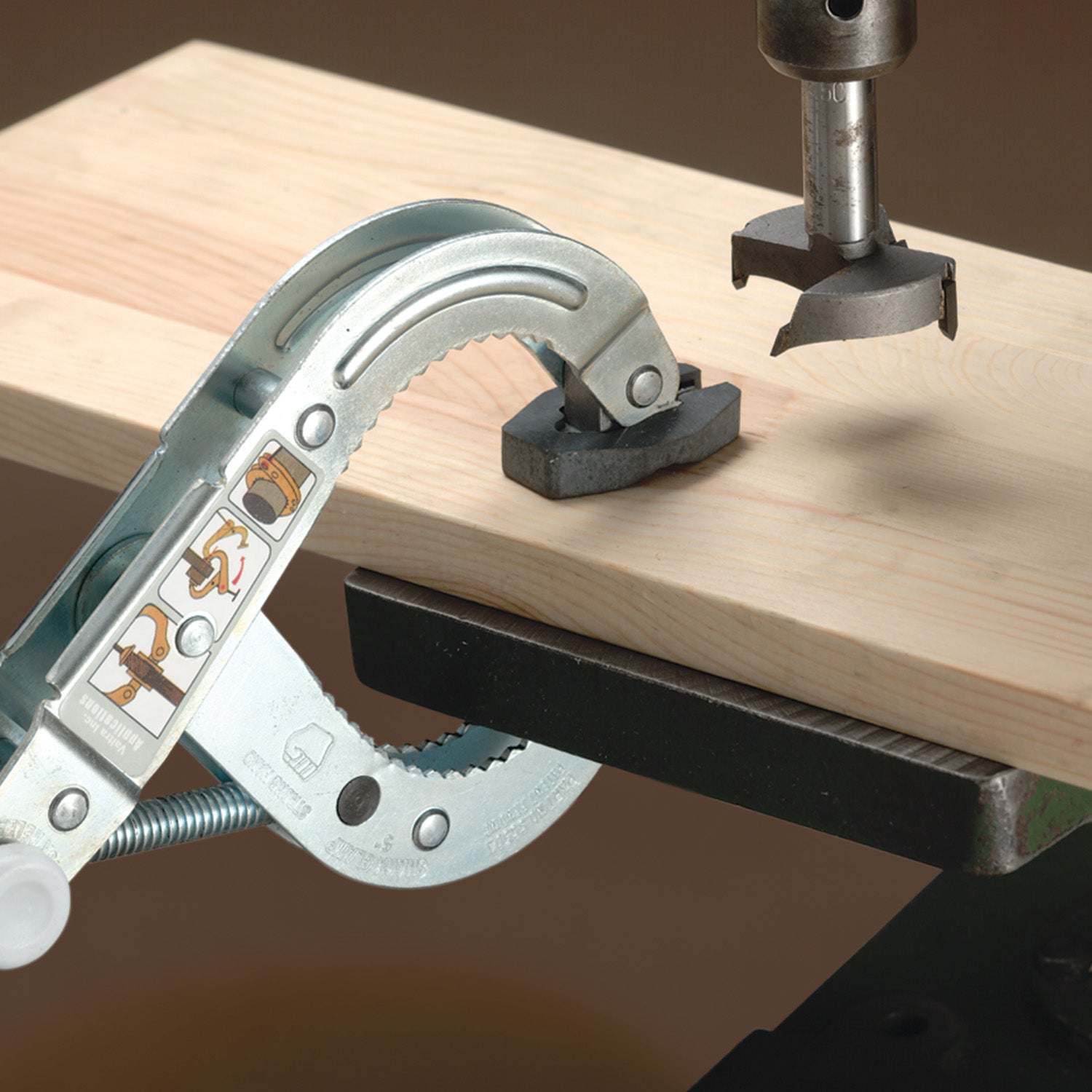 Secure Grip Shark Clamp, 5"