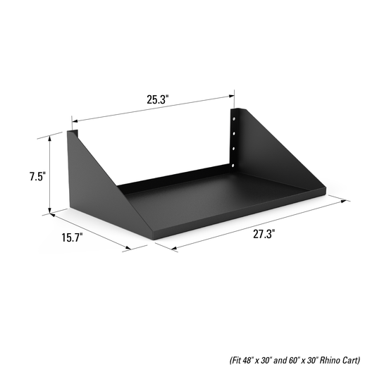 Accessory Shelves for Rhino Cart, Twin Pack