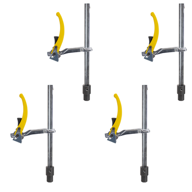 4-pc Ratchet Action Inserta Clamp