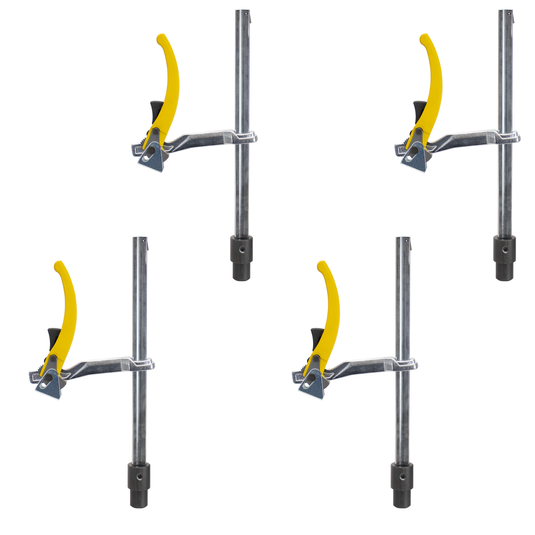 4-pc Ratchet Action Inserta Clamp