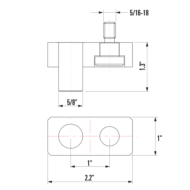 Load image into Gallery viewer, Swivel Adaptor for Inserta Pliers, 5/8&quot;
