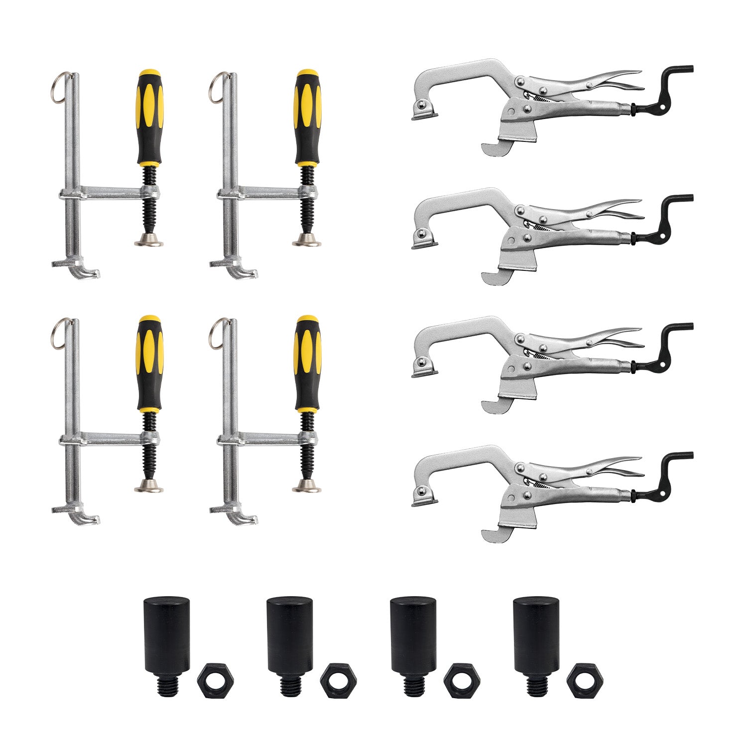 Kit de fijación de 12 piezas, compatible con FixiPoint de 16 mm