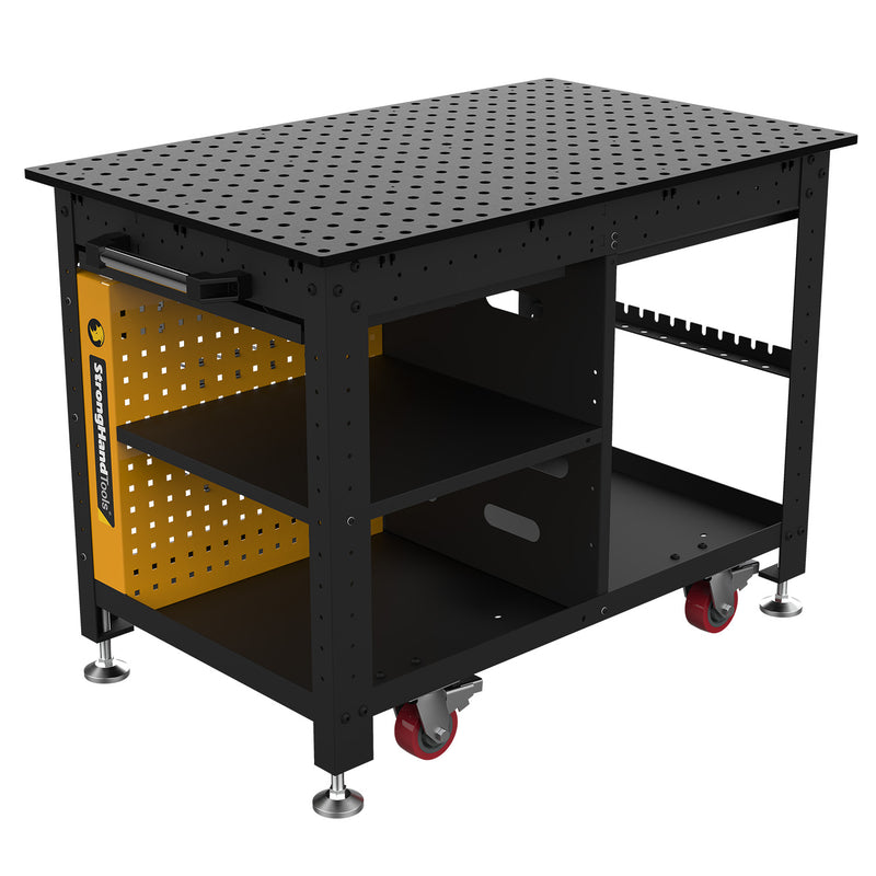 Load image into Gallery viewer, 48&quot; x 30&quot; Rhino Cart Fixturing Package w/ Storage Tool Box
