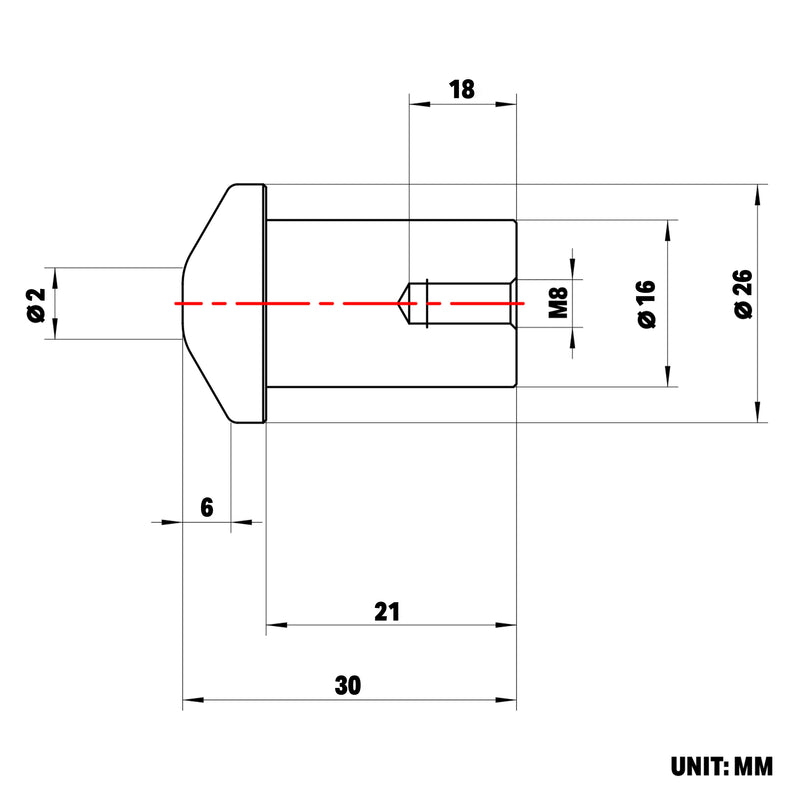 Load image into Gallery viewer, Spring Push Pin, Fits 5/8&quot; and 16 mm Holes
