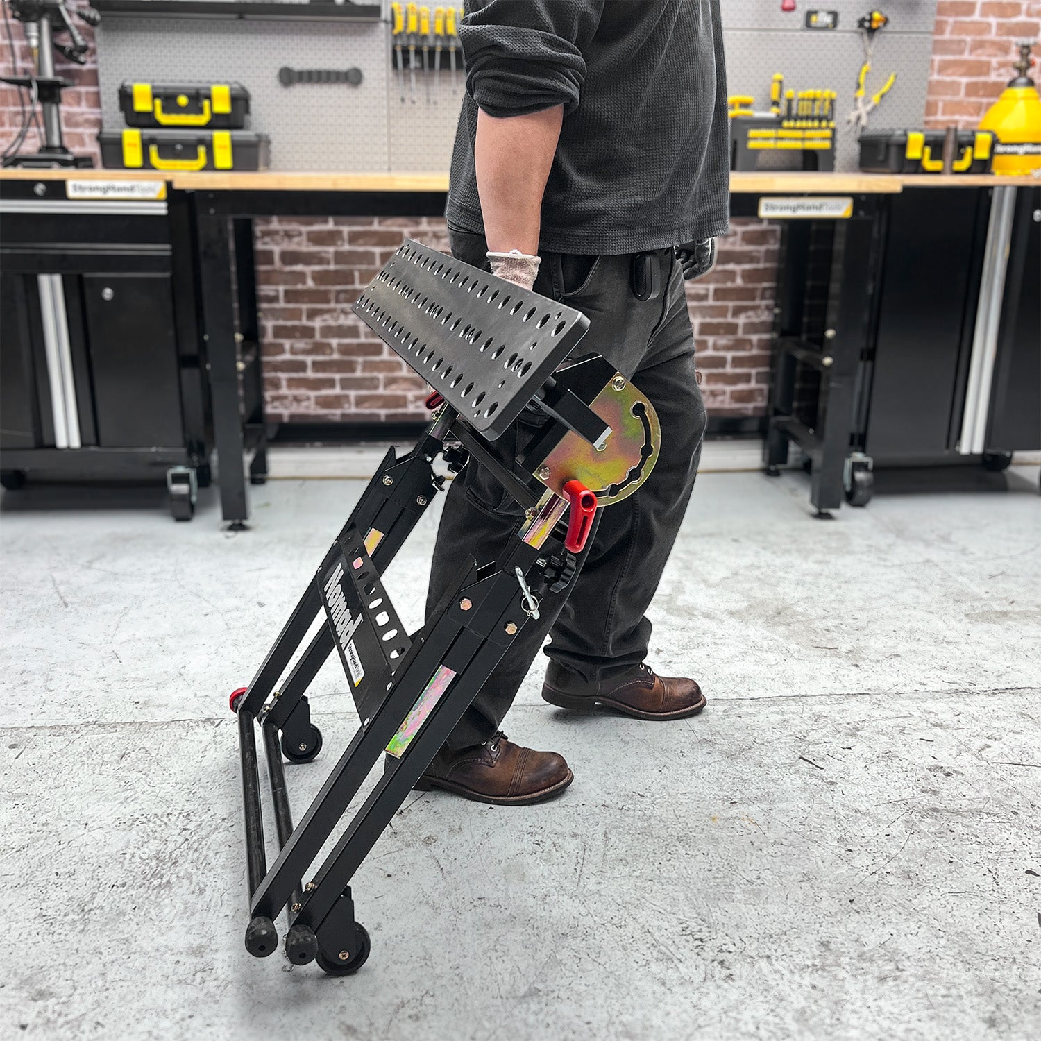 All-in-One Nomad Table & Clamping Kit – Sawhorse Package