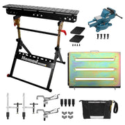 All-in-One Nomad Table & Vise Kit – Sawhorse Package