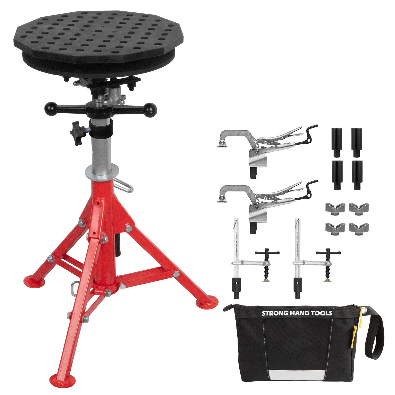 Fixed Tripod Work Stand w/ Clamping Kit Package