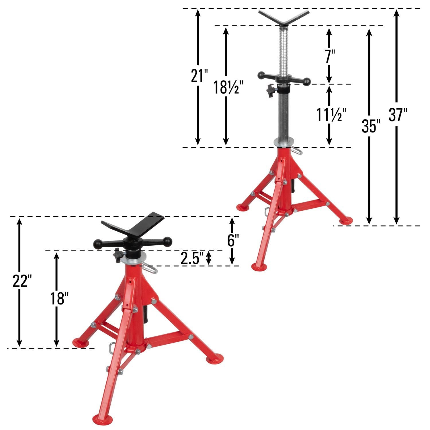 Fixed Tripod, Foldable Base Only