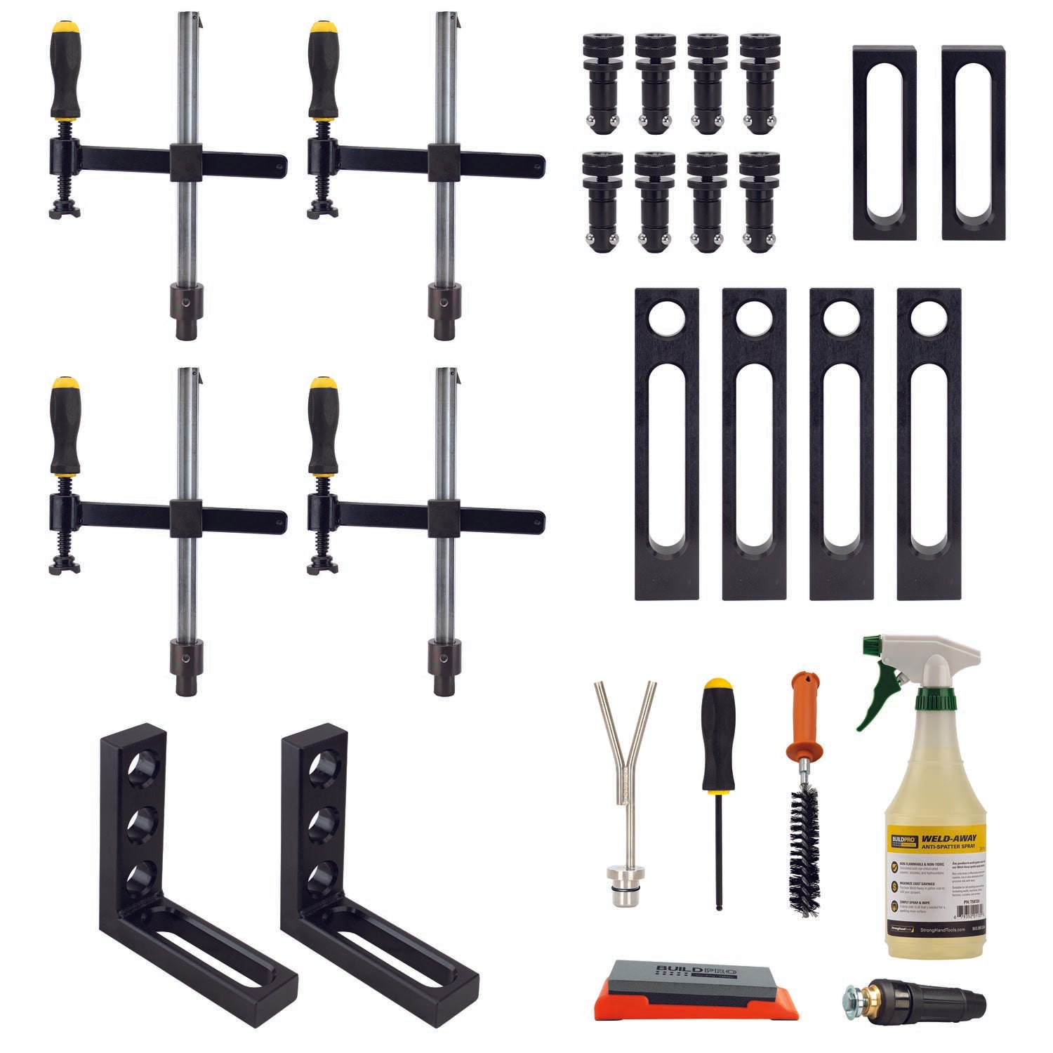 21-pc Fixturing Kit, U28 (inch spacing)
