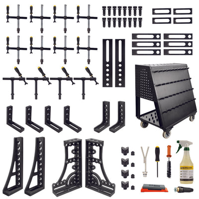 56-pc Fixturing Kit, U28 (inch spacing)