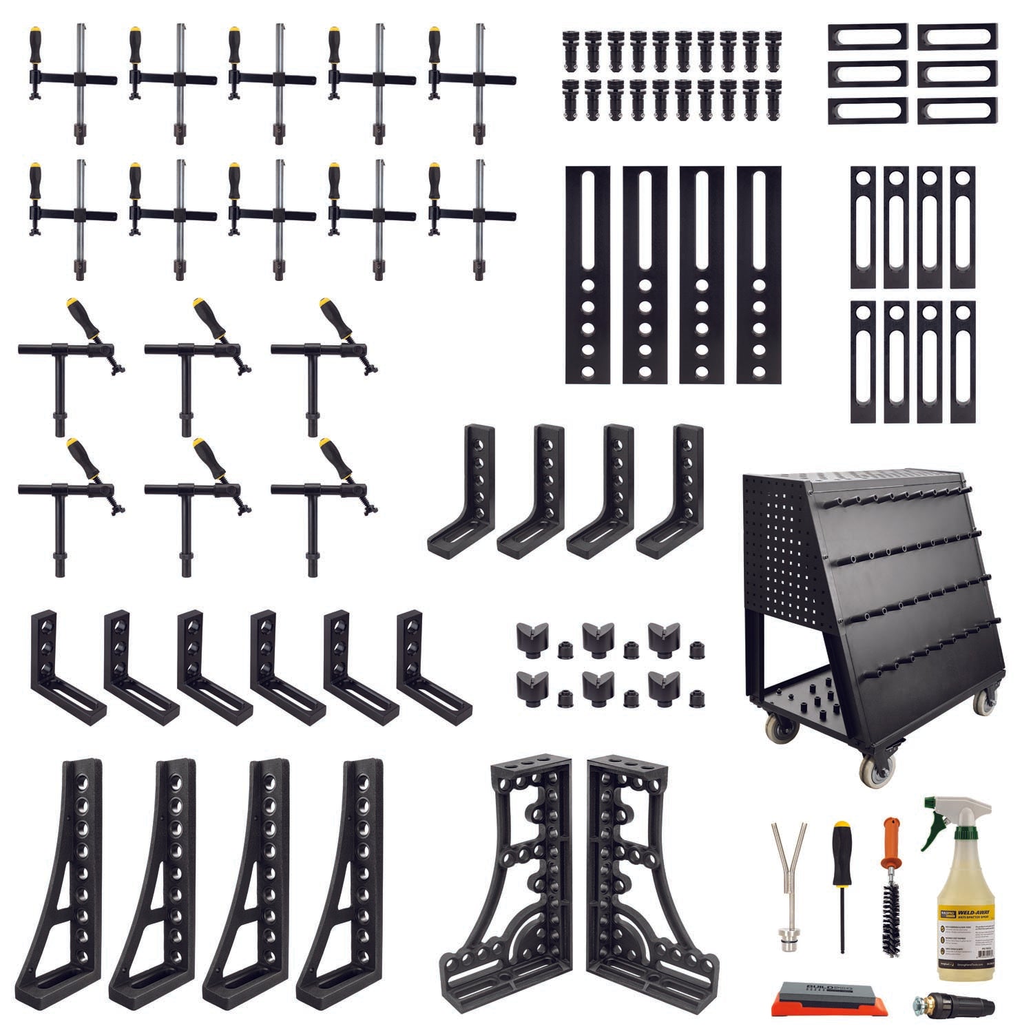 78-pc Fixturing Kit, U28 (inch spacing)