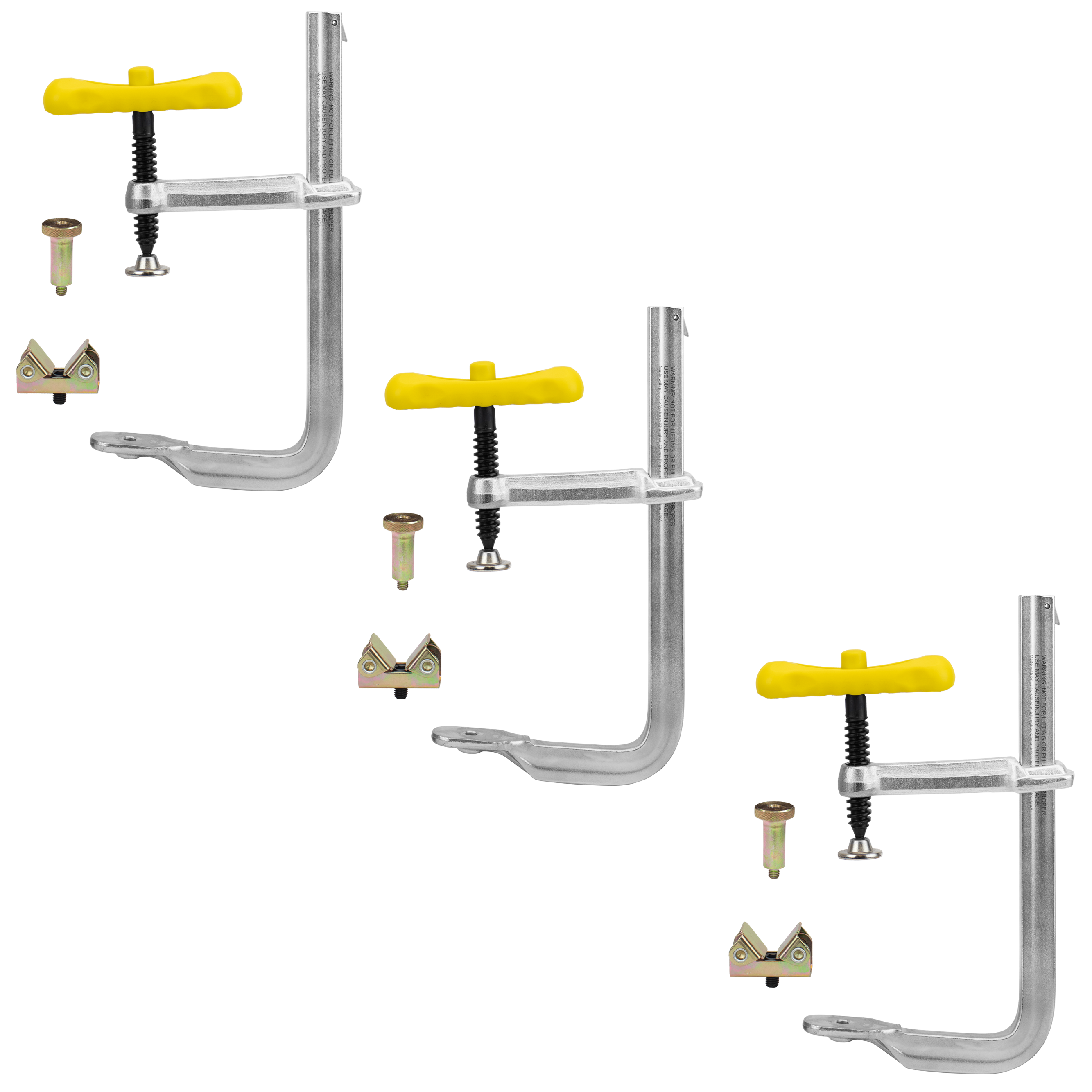 F-Clamp Kit, 3-pc of UG85-C3, 8.5" capacity