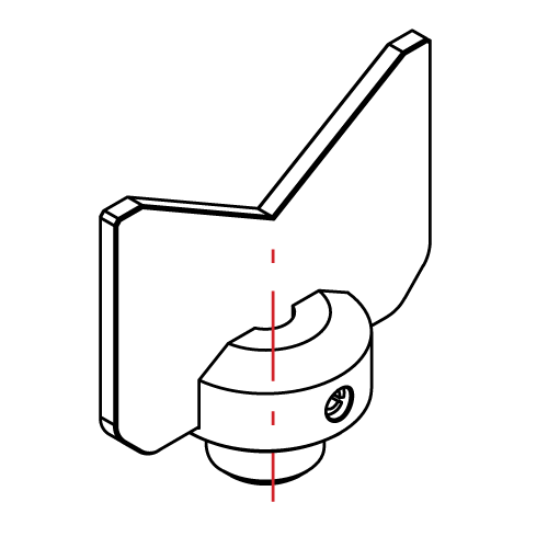Bend Rests, Fit 5/8 Holes