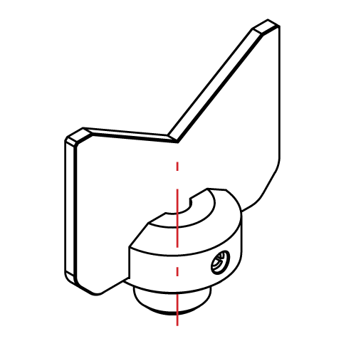Load image into Gallery viewer, Bend Rests, Fit 5/8 Holes
