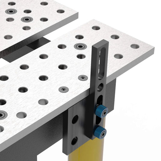 Side Bracket, 5/8 Holes, mounting at the edge of Slotted Table only