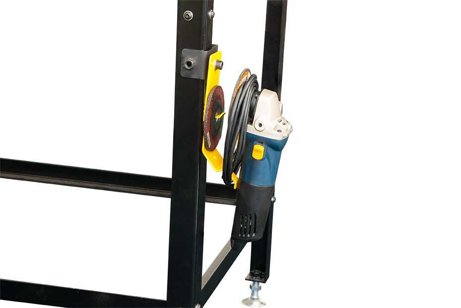 Soporte para amoladora con base de abrazadera en C, MGK53 