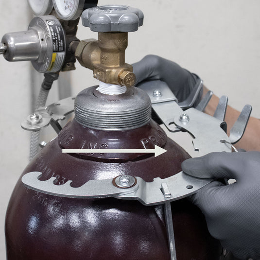 Adjusta Gas Cylinder Storage Hook