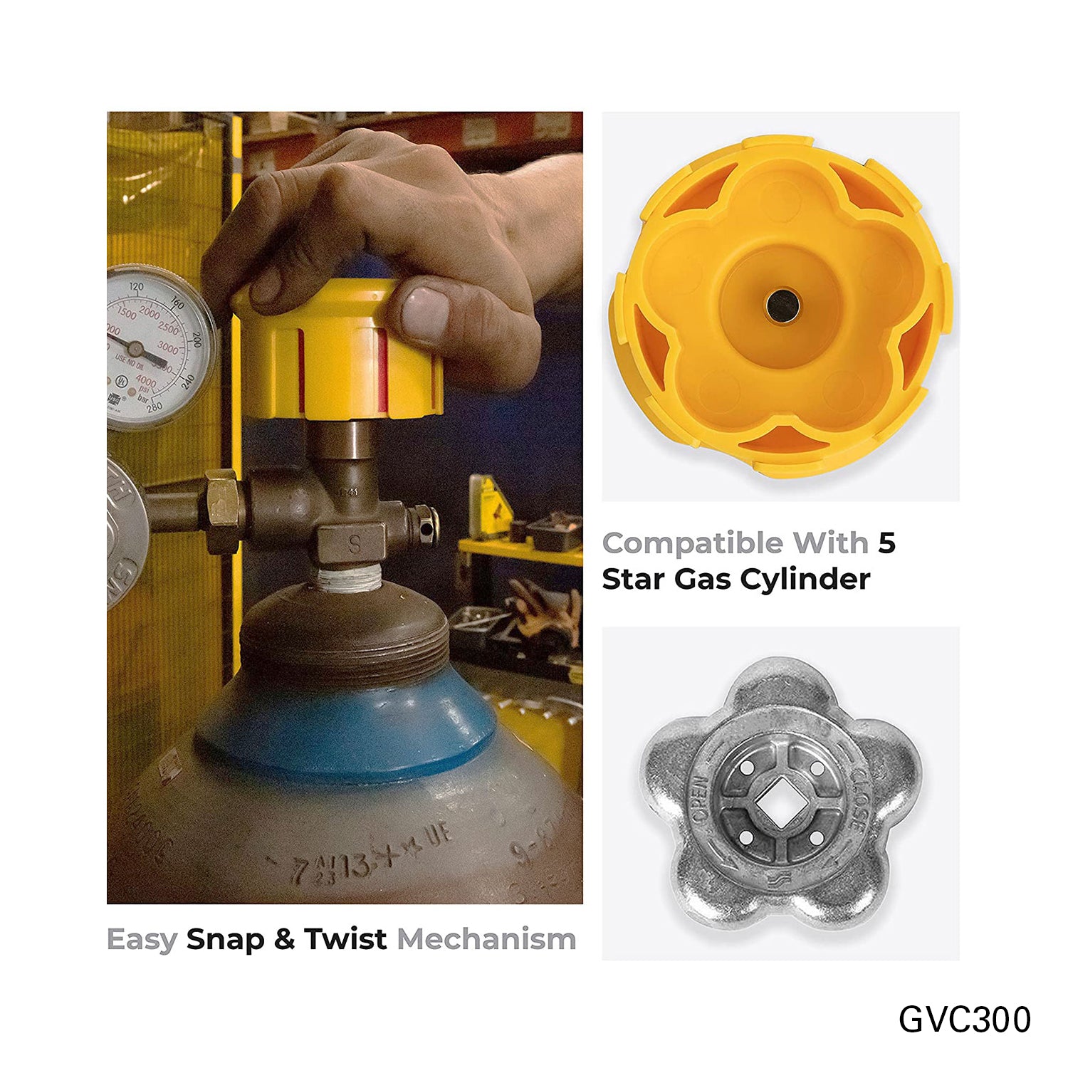 EZ-View Gas Cylinder Valve Indicator