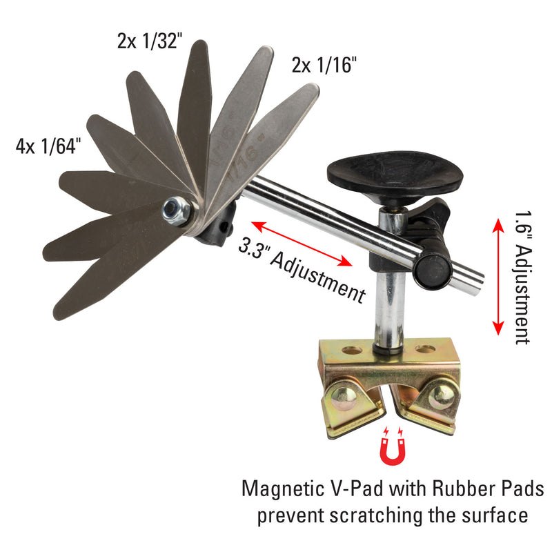 Cargue la imagen en el visor de la galería, Calibre de soldadura magnético 
