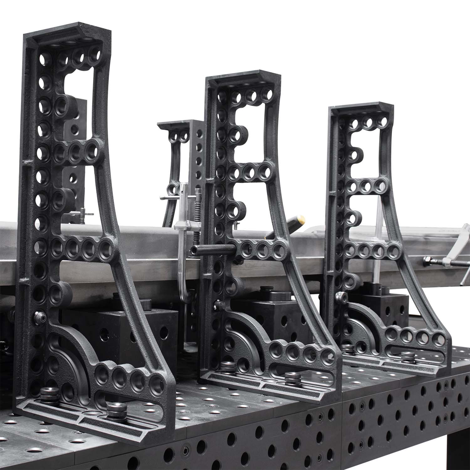 Heavy Duty Cast Squares - 4 Faces, 28 mm (metric spacing)