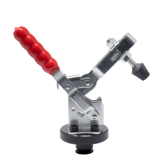 Vertical Toggle Clamp w/ Adapter, 28 mm