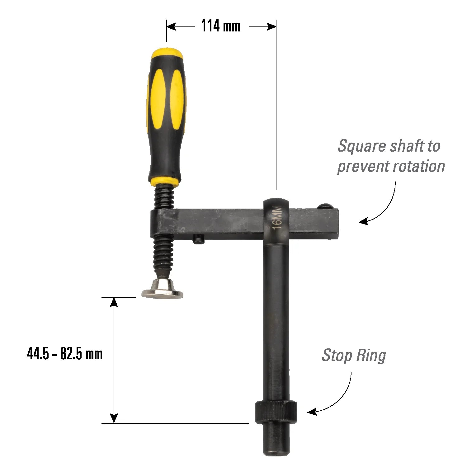 T-Post Clamp, Fits 16 mm Holes