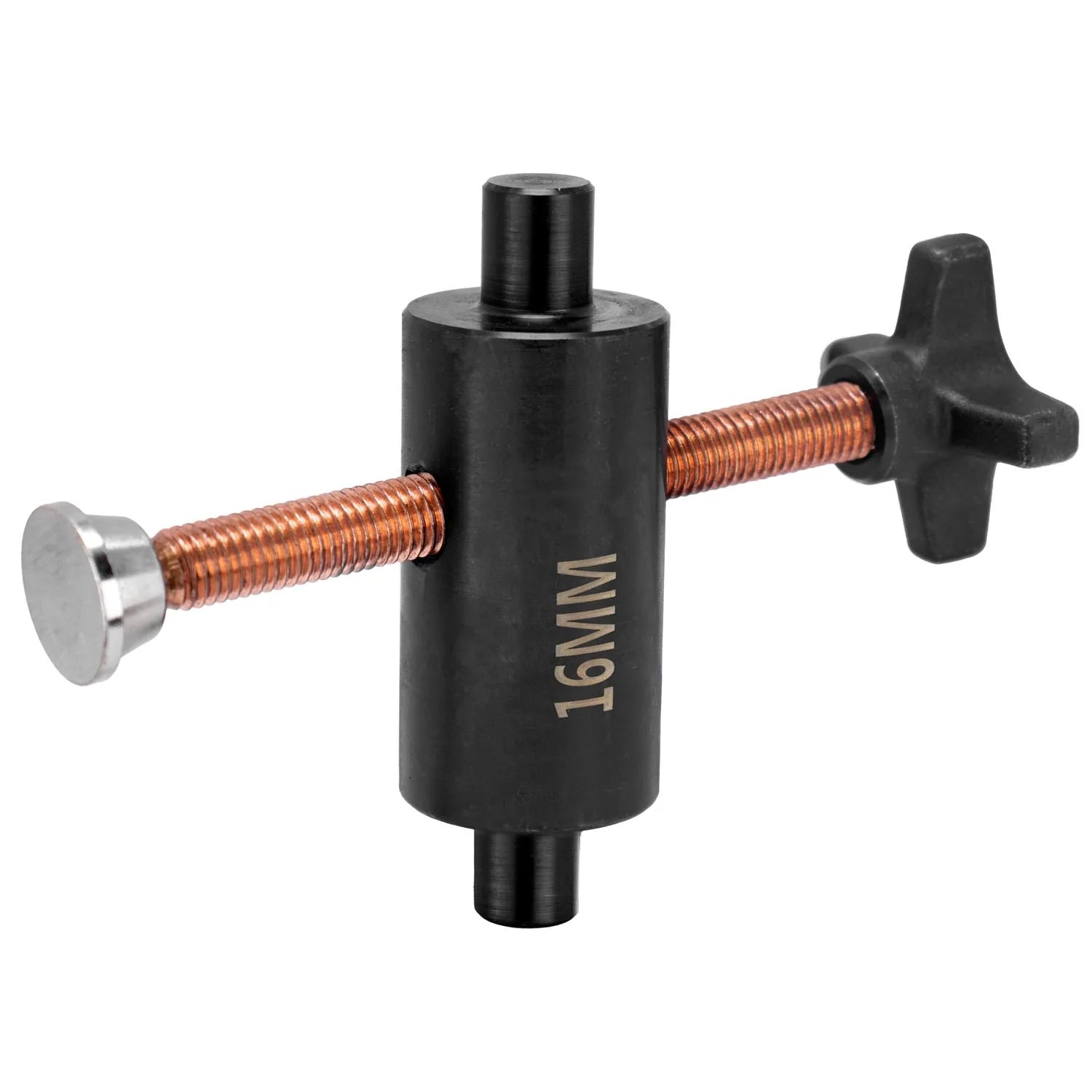 Abrazadera de empuje lateral XL, se adapta a orificios de 16 mm 
