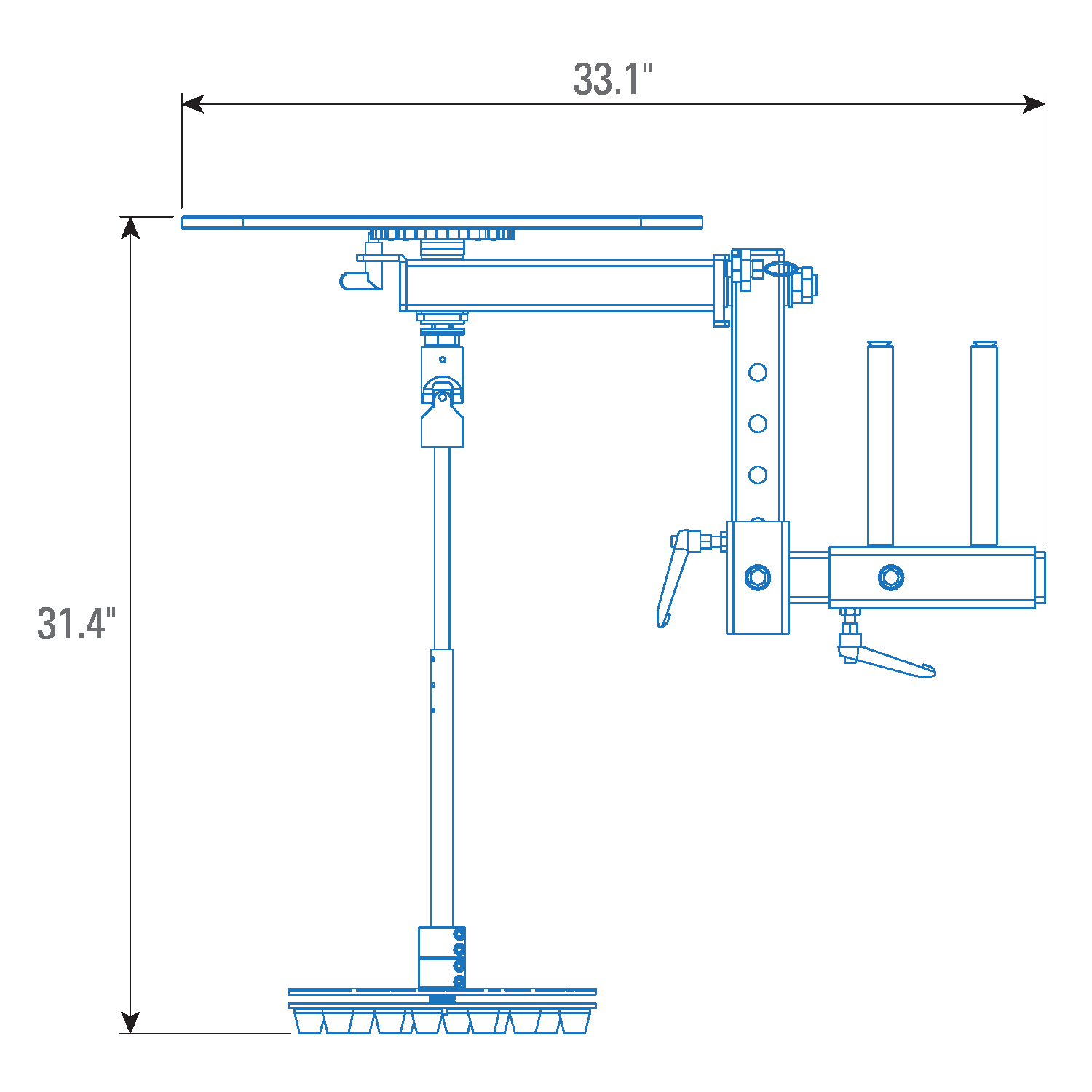 Turntables for Rhino Cart