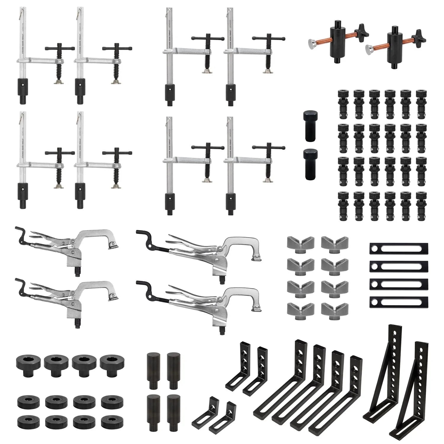 Kit de fijación de 78 piezas, apto para orificios de 5/8 