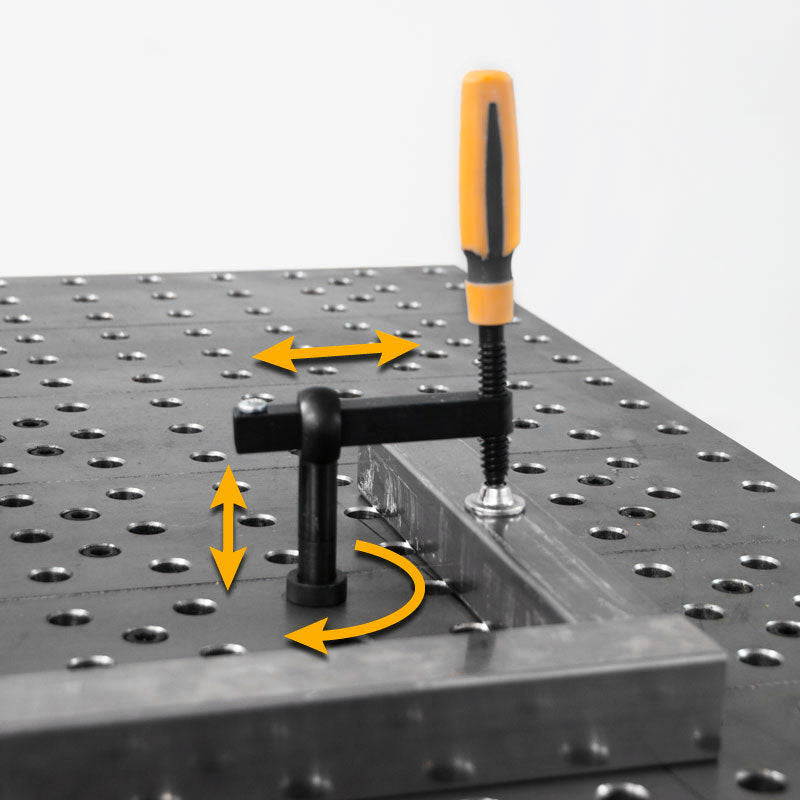 T-Post Clamp, Fits 16 mm Holes