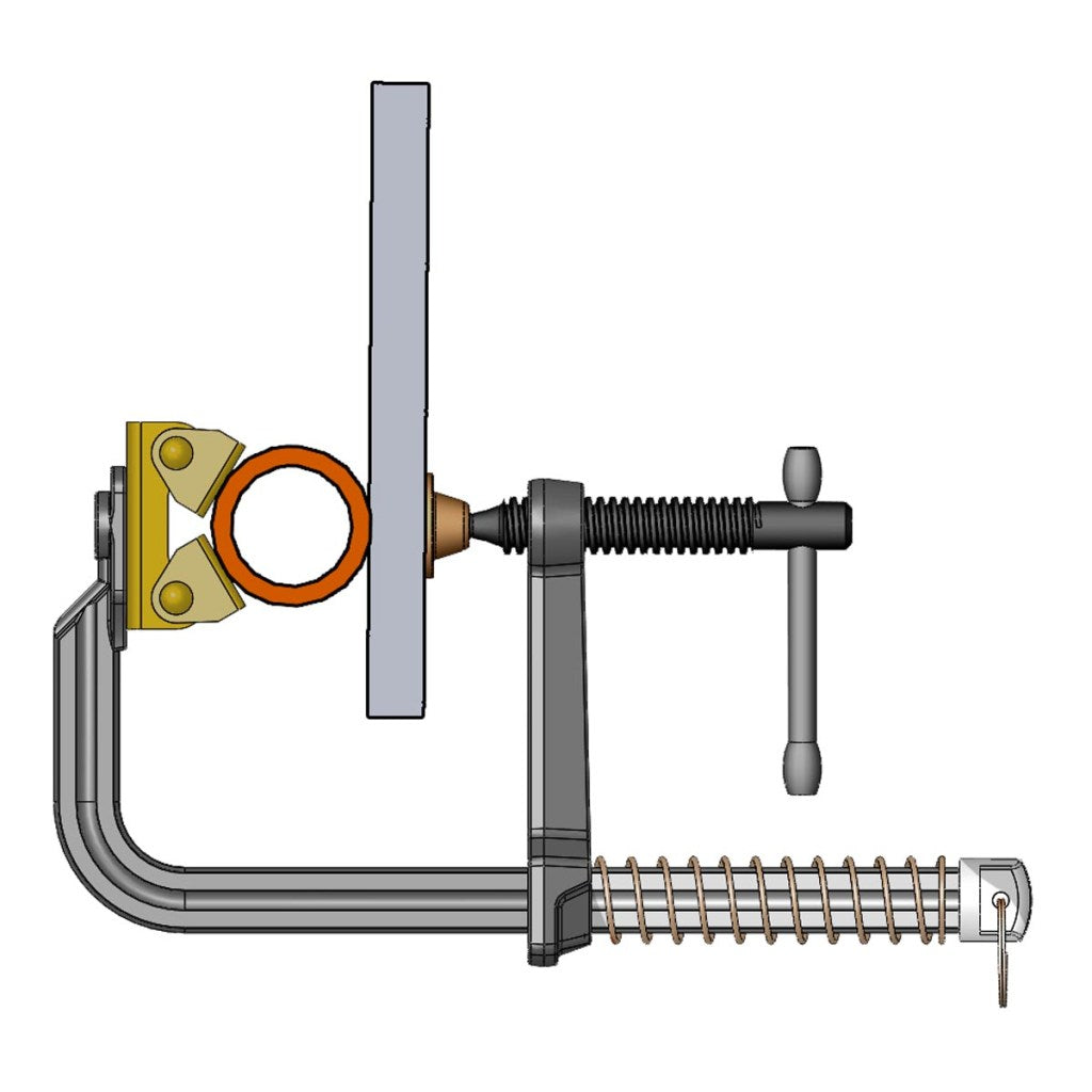 MagSpring F-Clamp, 4.5" x 2.5"