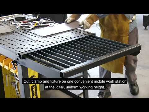 Load and play video in Gallery viewer, Plasma Cutting Tray, Rhino Cart
