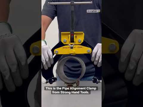 Load and play video in Gallery viewer, Pipe Alignment Clamps with Quick-Acting Lever
