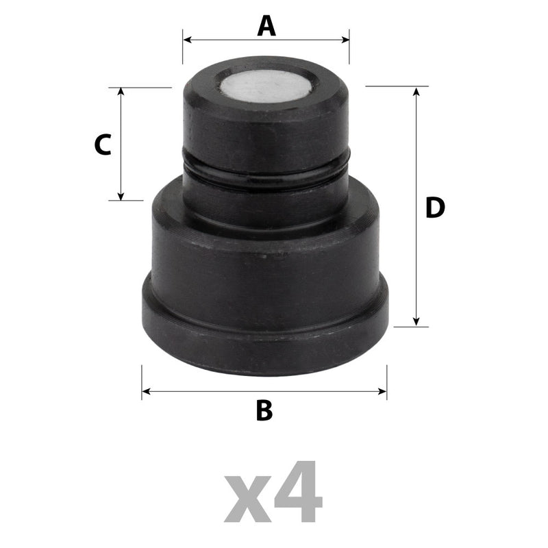 Load image into Gallery viewer, Magnetic Plugs, Fit 5/8 Holes
