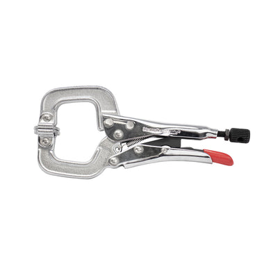 Locking C-Clamp Pliers with Swivel Pads, 6