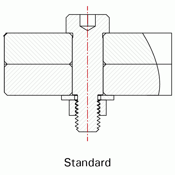 Socket Head Shoulder Bolts, Fit 5/8 Holes