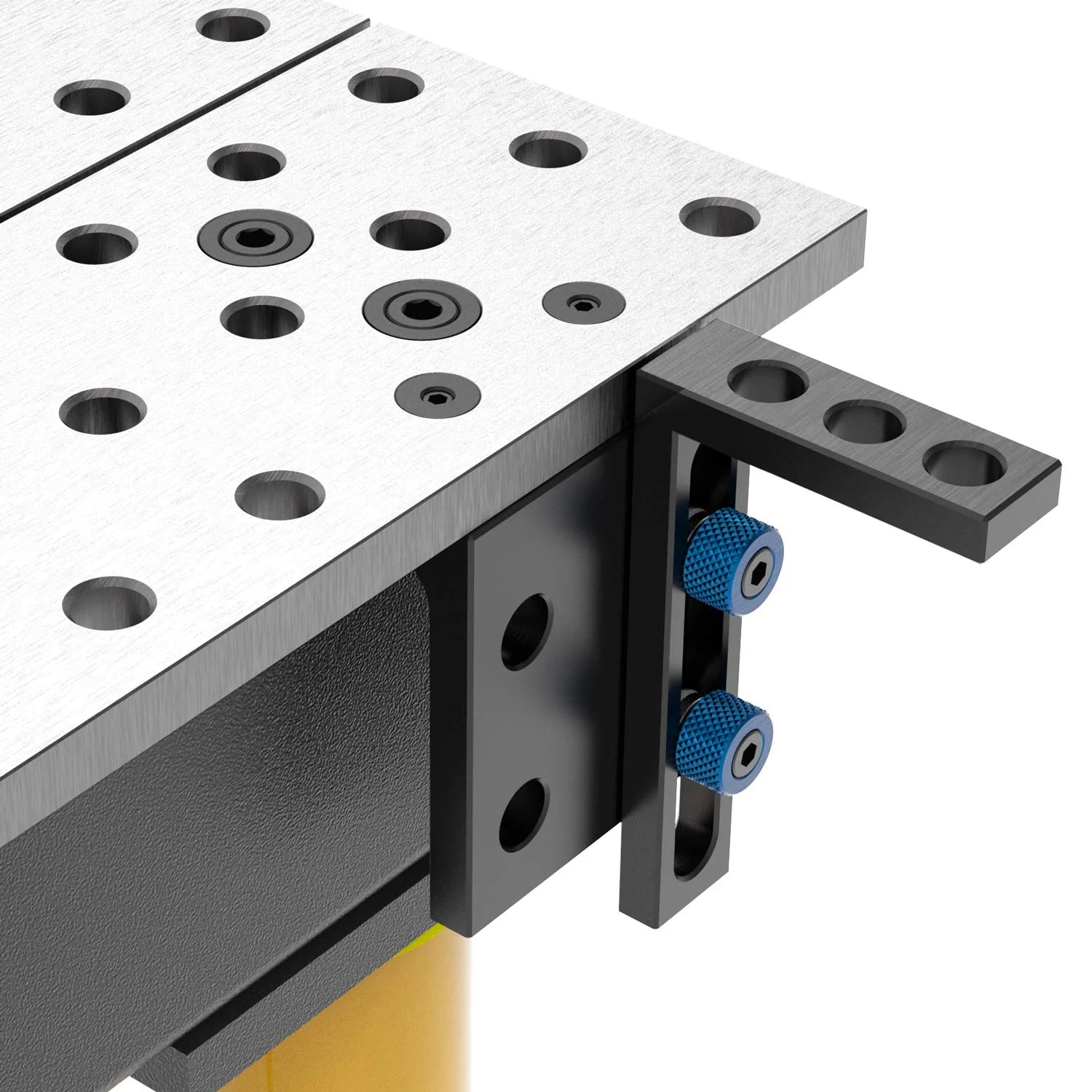 Side Brackets, 5/8 Holes, mounting on MAX and Rhino Carts