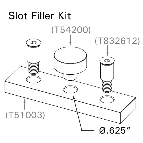 Load image into Gallery viewer, Slot Filler Kit, For MAX Slotted Tables
