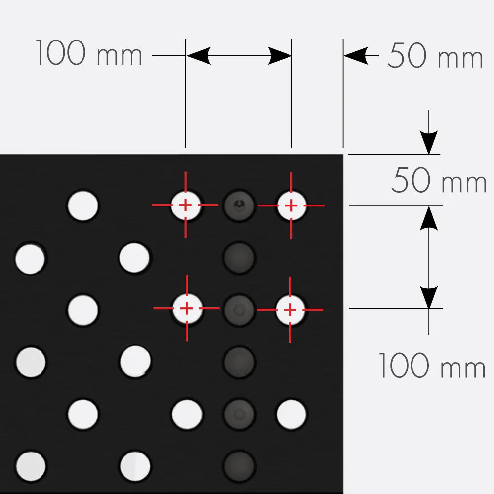 Reversible Table Plates, 28 mm