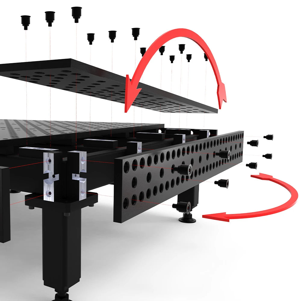 Alpha 28 Self-locating Plate System for Top and Side Plates